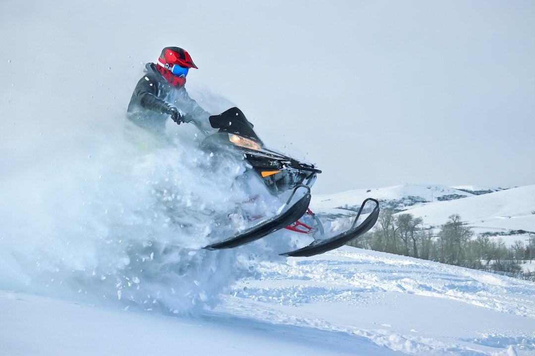 Services Snowmobiling on a -12 degree F day